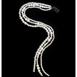 Accesoriu pentru par cu clips PRL01AA cu  3 siraguri de perle albe